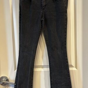 lei Ashley Low-Rise Slim Boot Jeans – Women’s Size 9 Regular – Dark Wash